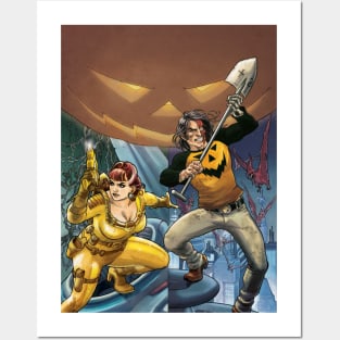 Halloween Man/Lucy Futureshock Posters and Art